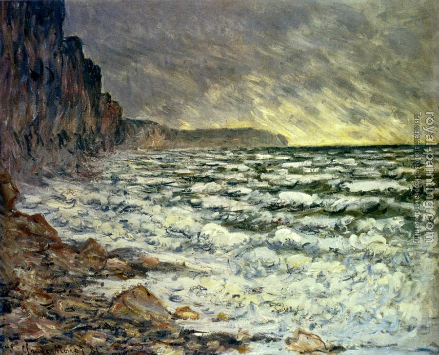 Claude Oscar Monet : The Sea At Fecamp